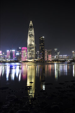 深圳湾夜景