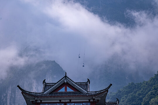 天门山索道