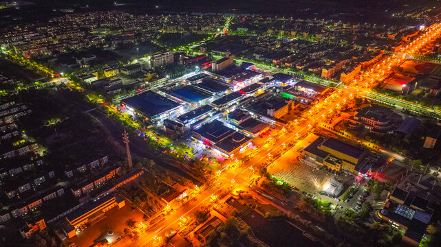 仙河镇夜景