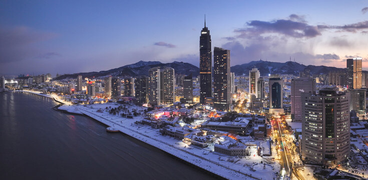 烟台城市夜景