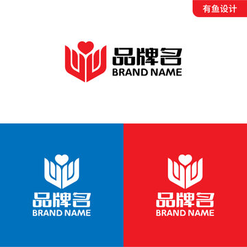 W字母LOGO标志设计