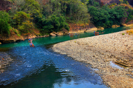 武夷山漂流