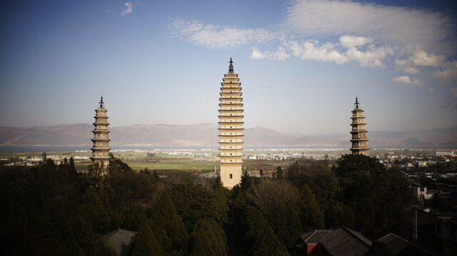 大理崇圣寺三塔