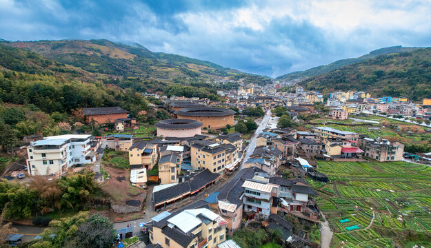 福建土楼永定景区