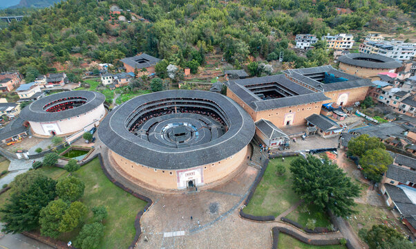 福建土楼永定景区