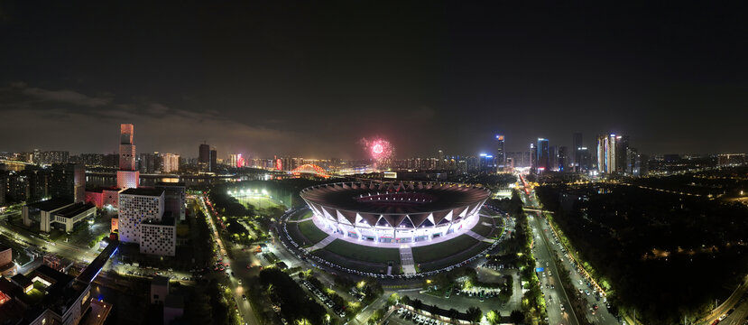 佛山新城夜色全景