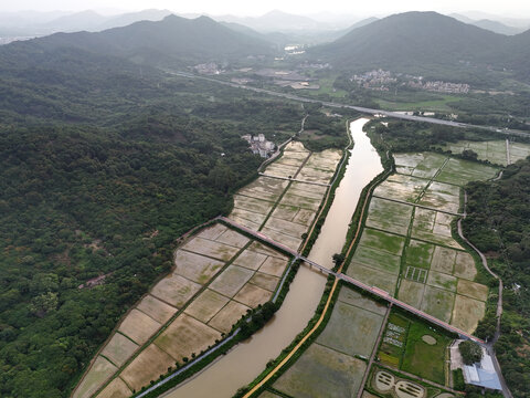 山林农田河流