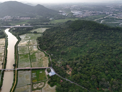 山林农田河流