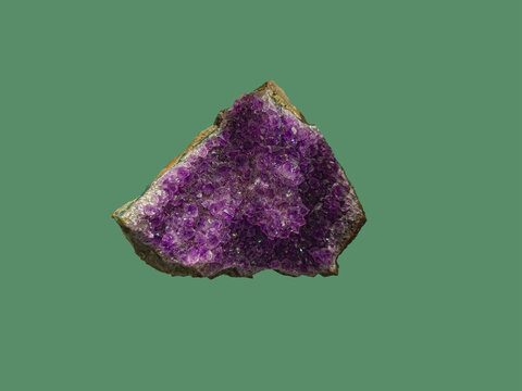 紫水晶矿石宝石抠图