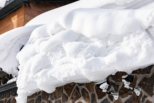 积雪冰晶冰凌冰挂结冰雾凇东北