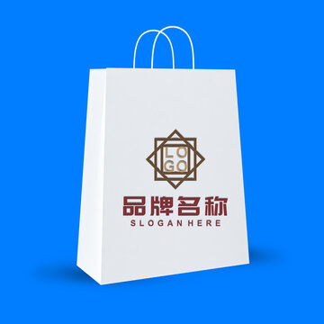 手提袋样机logo样机