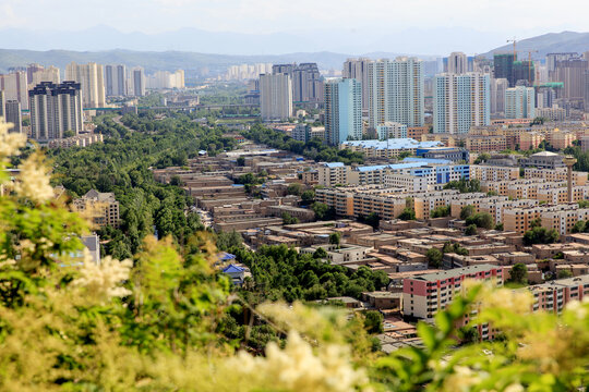 青海西宁城市建筑