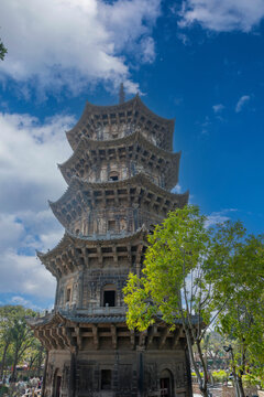 泉州开元寺古建筑东西塔