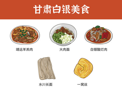 甘肃白银市美食图鉴