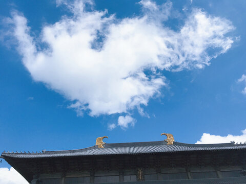 宁波雪窦山雪窦寺风景