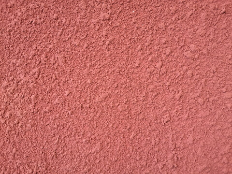 红色硅藻泥墙面