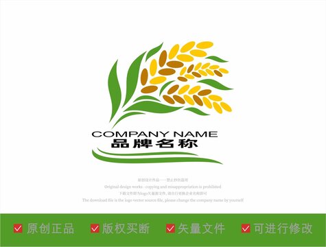 农作物logo设计