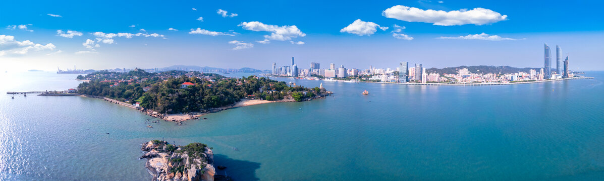 厦门鼓浪屿全景