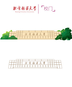 北京林业大学校门