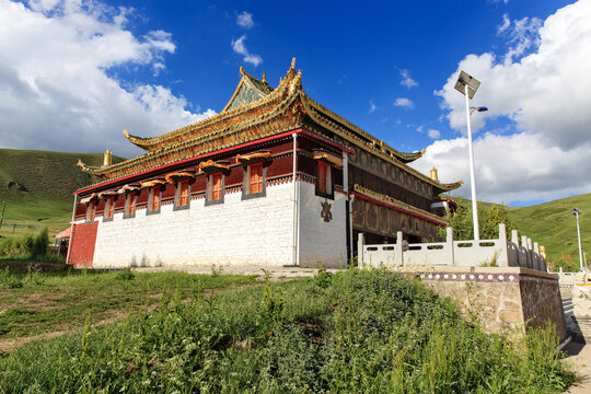 青海祁连县阿柔大寺