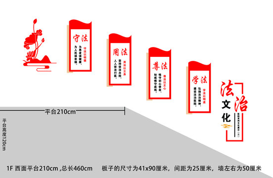 楼梯墙造型墙文化墙企业墙