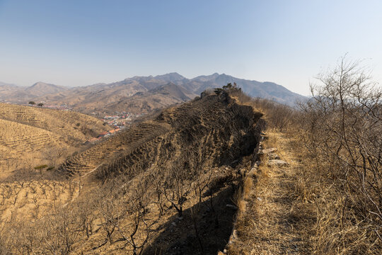 沙坡峪长城