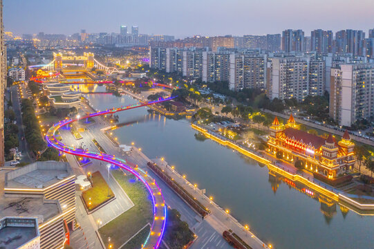 苏州小外滩夜景