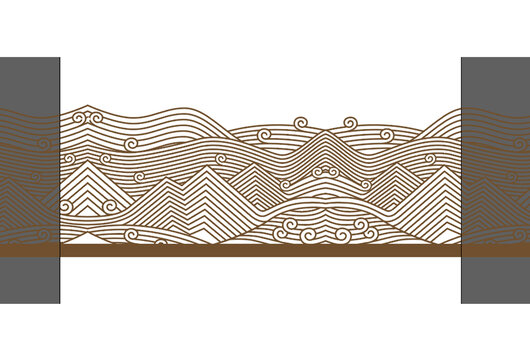 線(xiàn)條山