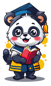 讀書(shū)的熊貓