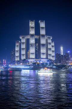 重庆两江夜景