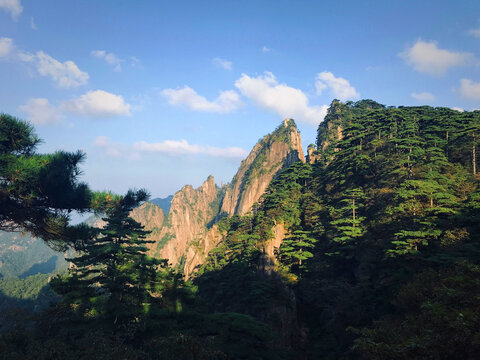 黄山山峰风景