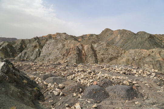 废弃煤矿厂区