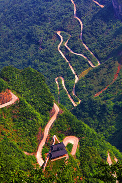 張家界盤山公路