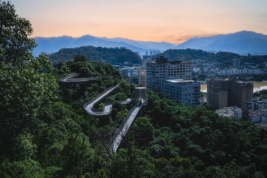 福州金鸡山栈道