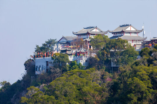 福州高盖山生态公园妙峰寺