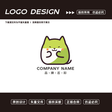 小猫logo标志