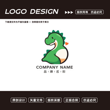 恐龙logo标志