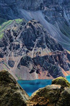 长白山天池景区山麓