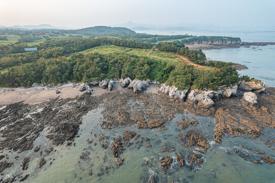 大连金石滩地质公园航拍