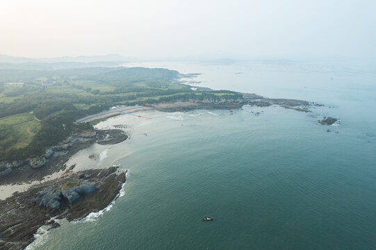 大连金石滩地质公园航拍