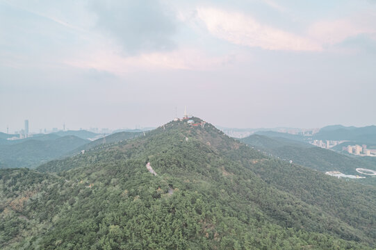 大连莲花山观景台西山揽胜