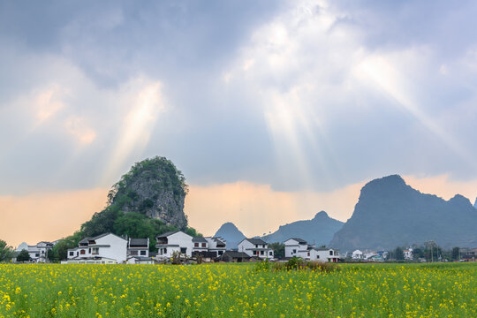 桂北乡村风光