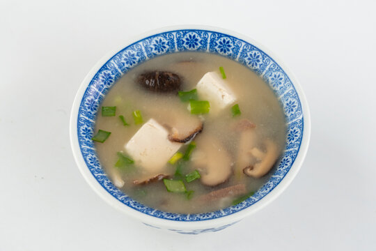 香菇肉丝豆腐汤