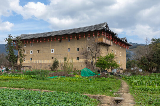 云水谣景区古老的民居