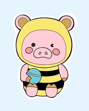 原創(chuàng)動物貼紙掛飾系列