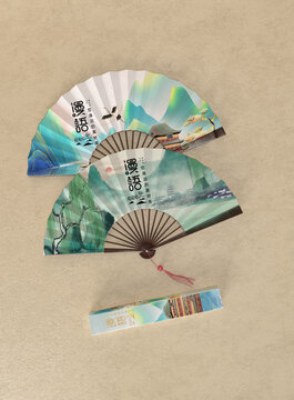 古風(fēng)扇子樣機(jī)