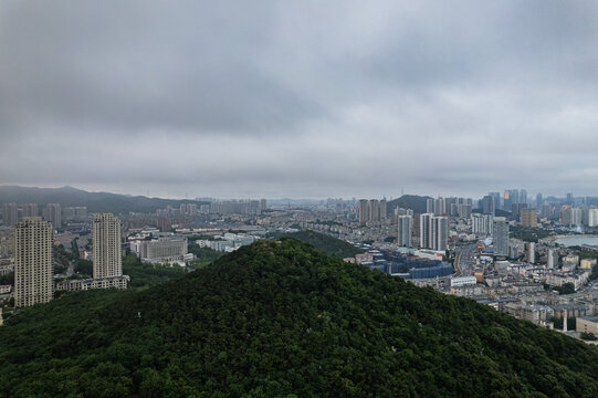 大连都市风光城市楼房楼盘开盘