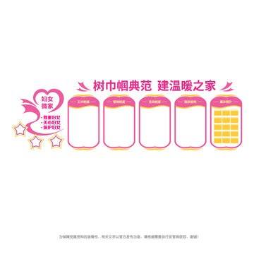 婦女之家宣傳欄