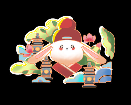 兔子插畫