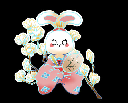 兔子插畫